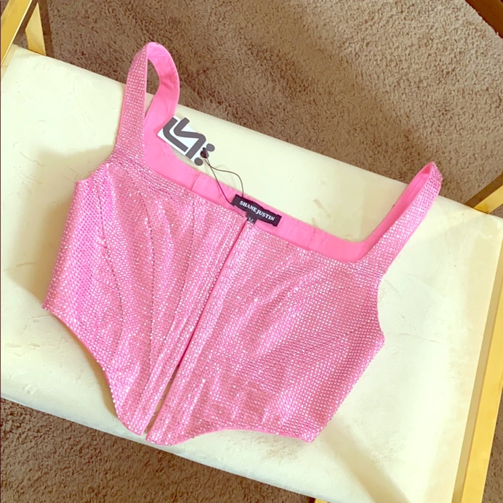 Shane Justin corset top